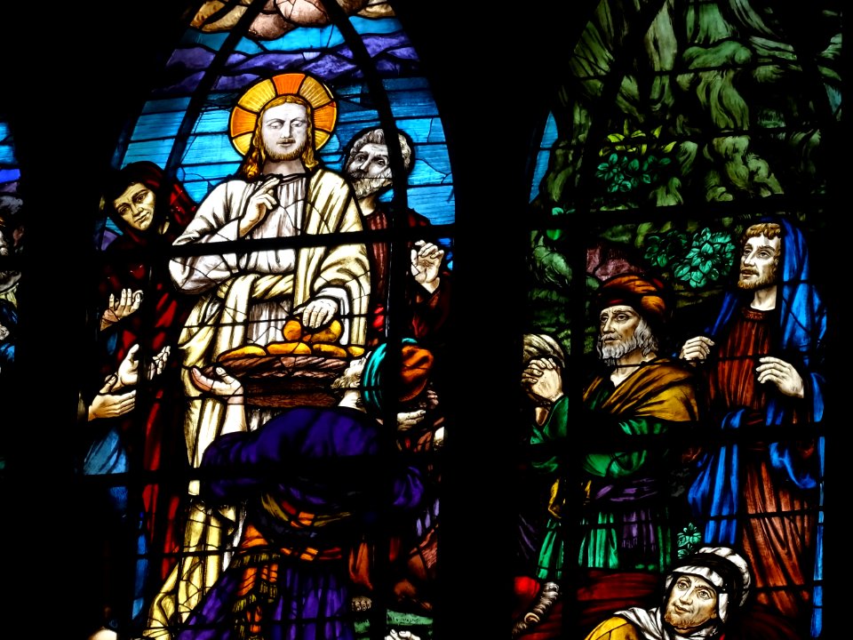 Détails de vitraux, église Saint-Jean de Montmartre, 19 ru… 