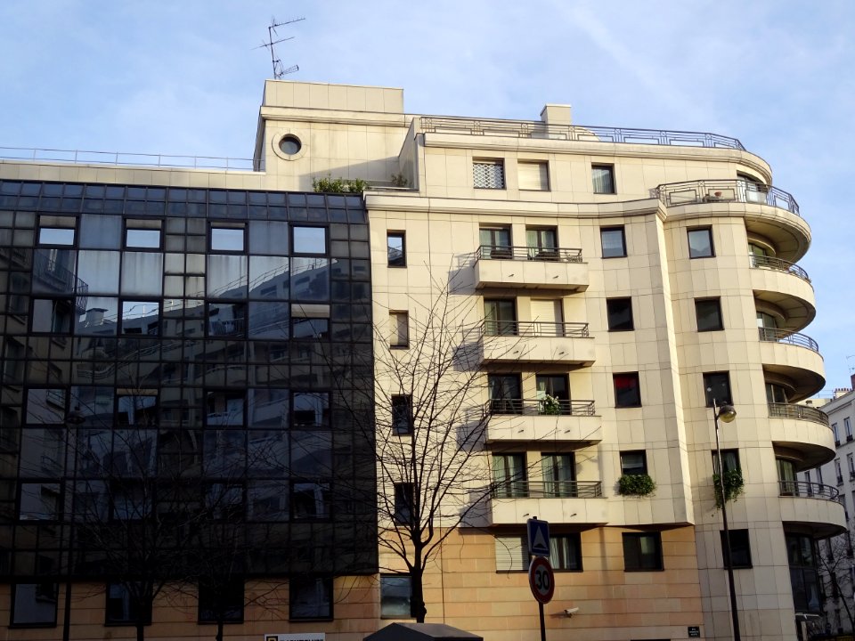 Immeuble rue Georgette Agutte, 18e arr., Paris 