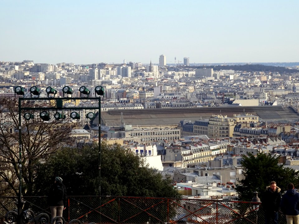 Vue de Paris, depuis la Basilique du Sacré-Coeur de Montma… 