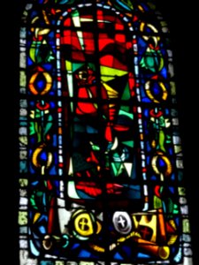 Vitrail, église Saint-Pierre de Montmartre, 2 rue de Mont-… 