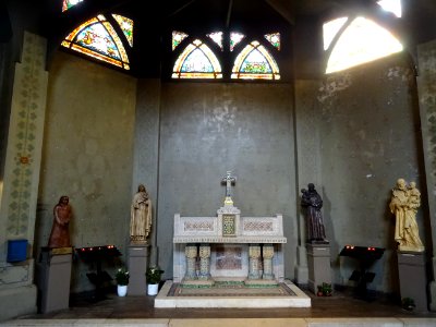 Autel dans un bas-côté, église Saint-Jean de Montmartre, 1… 