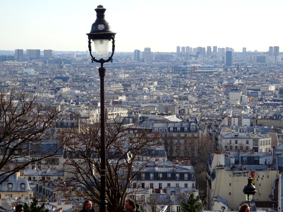 Vue de Paris, depuis la Basilique du Sacré-Coeur de Montma… 