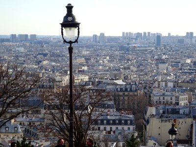 Vue de Paris, depuis la Basilique du Sacré-Coeur de Montma… 
