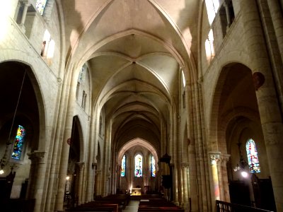 Nef, église Saint-Pierre de Montmartre, 2 rue de Mont-Ceni… 