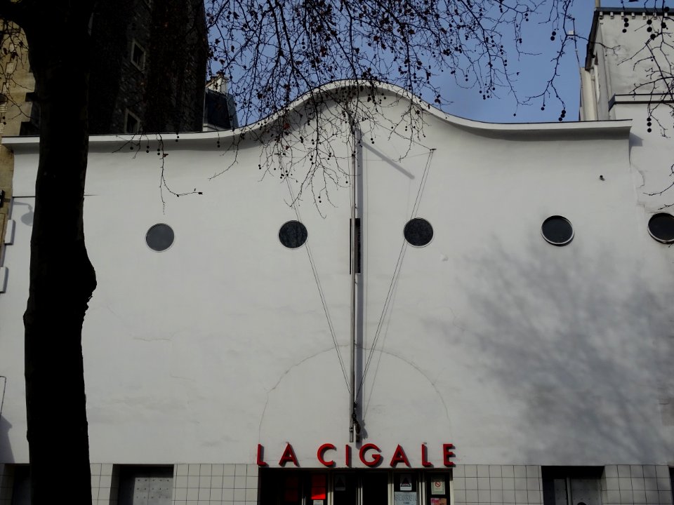 Salle de spectacle parisienne La Cigale, 118 boulevard d… 