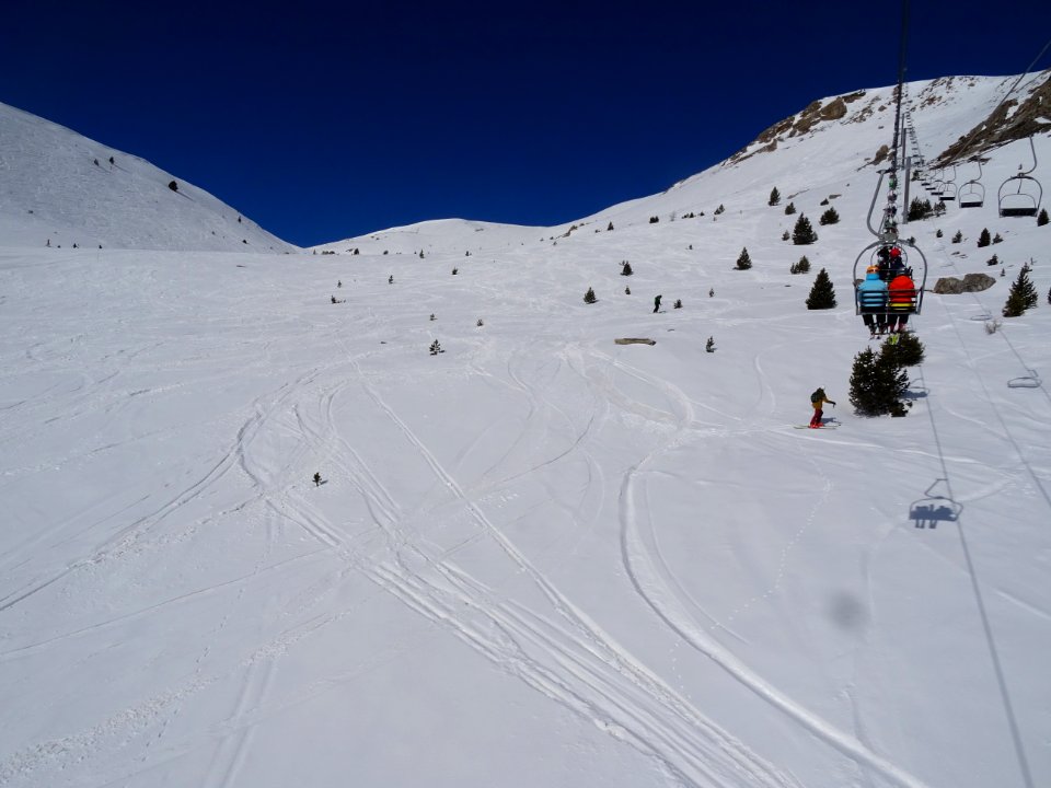 Télésiège du Chalvet, station de Montgenèvre, Hautes-Alpes… 