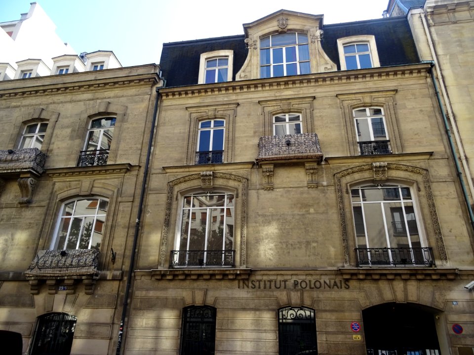 Institut Polonais, 31 rue Goujon, 8e arr., Paris 