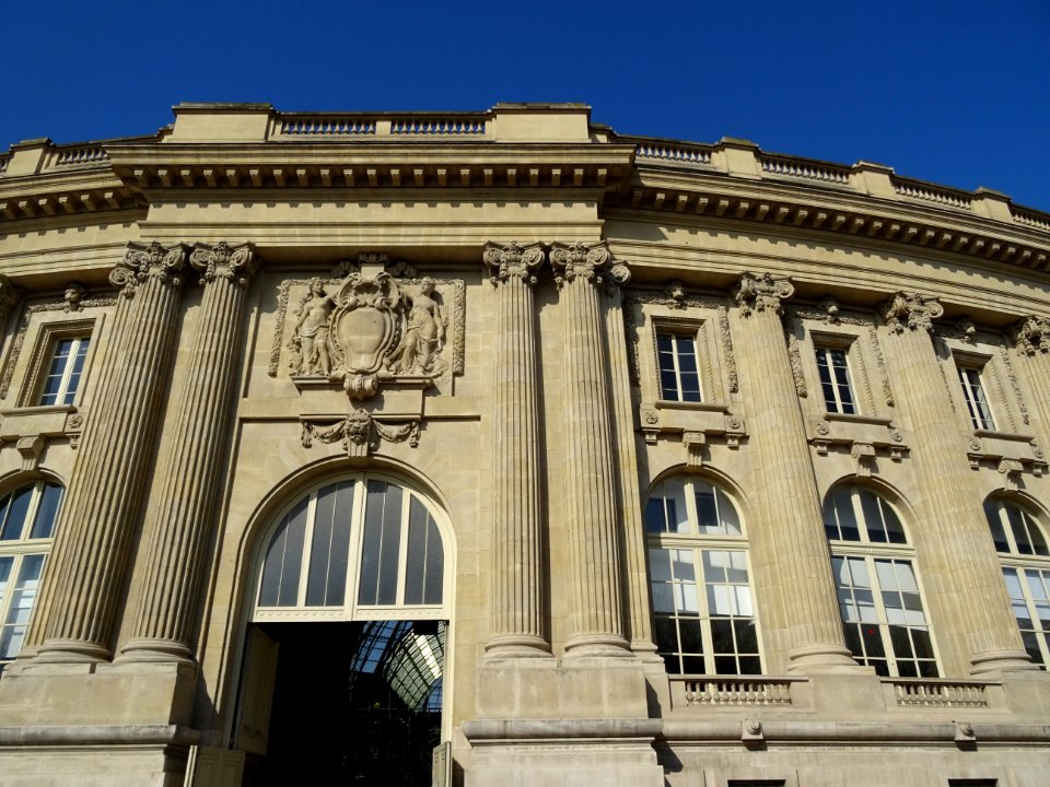 Façade sud du Grand Palais, Cours la Reine, 8e arr., Paris… 