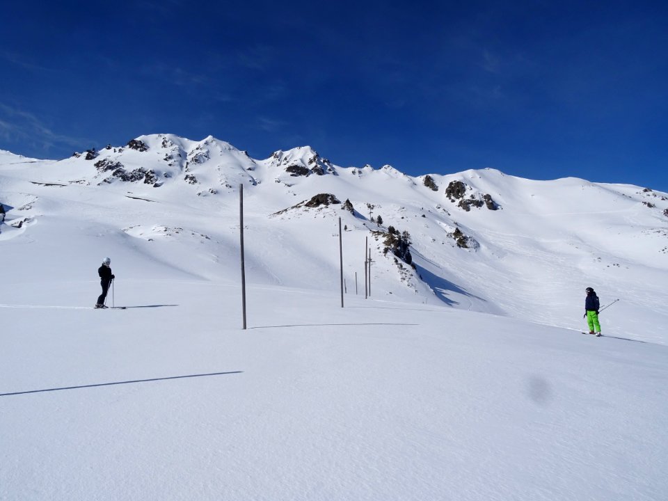 Descente depuis le Collet Vert dans le Valle Gimont vers… 