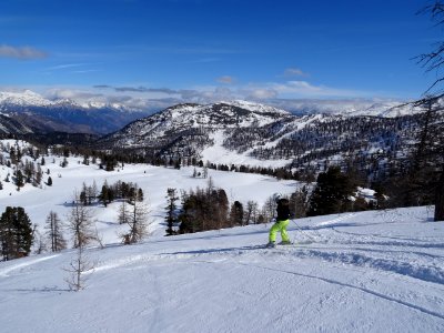 Descente depuis le Collet Vert dans le Valle Gimont vers… 