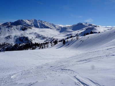 Descente depuis le Collet Vert dans le Valle Gimont vers… 