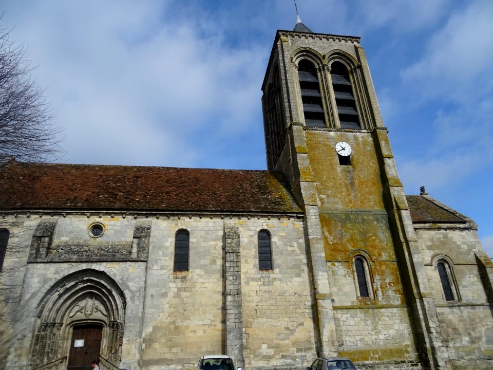 Eglise Saint-Barthélémy, Villeneuve Sur Verberie, Oise 