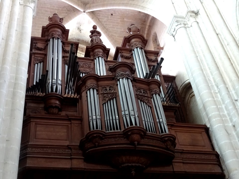 Orgue, cathédrale Notre-Dame de Senlis, Oise 