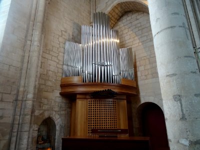 Orgue, abbaye de Saint-Jean-aux-Bois, Oise 