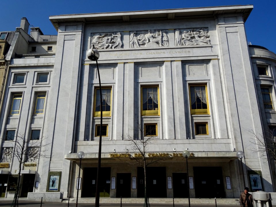 Théâtre des Champs-Elysées, salles d'opéra et de concert, … 