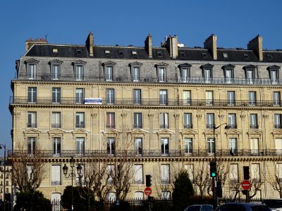 Immeuble, place de l'Europe, 8e arr., Paris 