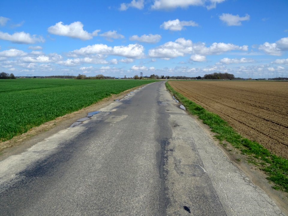 Route en allant de Nainville-les-Roches vers Auxonnettes, … 
