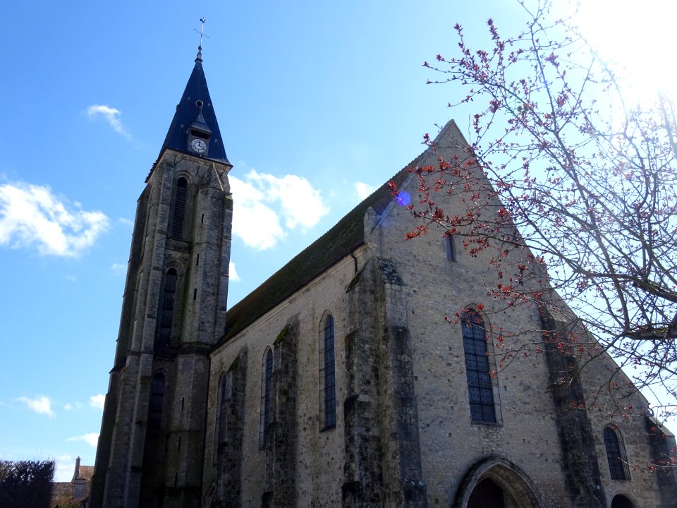 La collégiale Notre-Dame-de-l’Assomption, Milly-la-Forêt, … 
