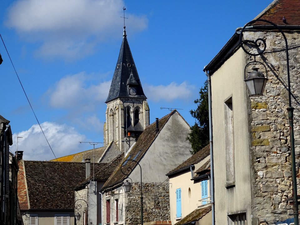 La collégiale Notre-Dame-de-l’Assomption, Milly-la-Forêt, … 