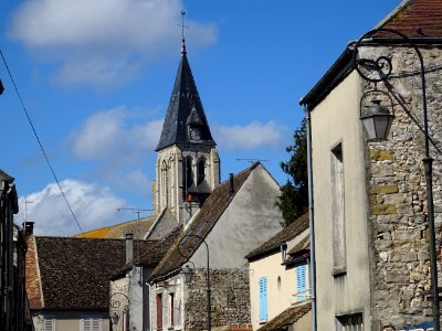 La collégiale Notre-Dame-de-l’Assomption, Milly-la-Forêt, … 
