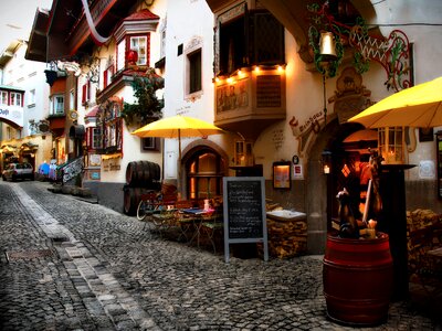 Old historic wine bar photo