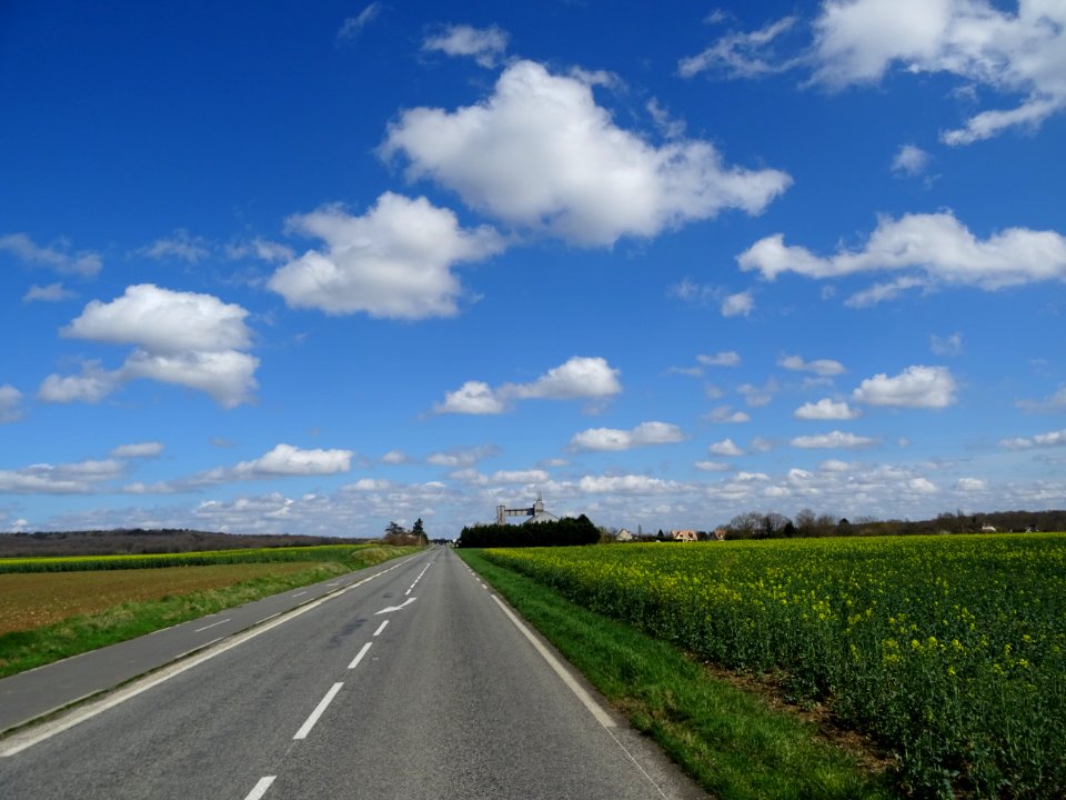 Route D948 en allant de Moigny-sur-Ecole vers Nainville-le… 