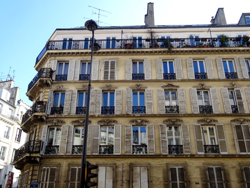 Immeuble, rue de Liège, 9e arr., Paris 