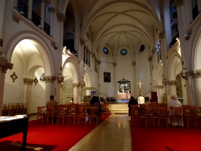 Nef, église du Saint-Sacrement, 23 avenue de Friedland, 8e… 