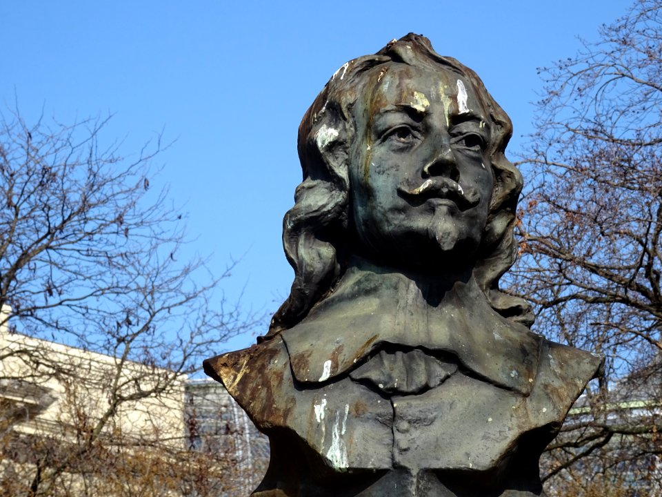 Buste de Samuel Champlain, jardin de la Nouvelle France, C… 