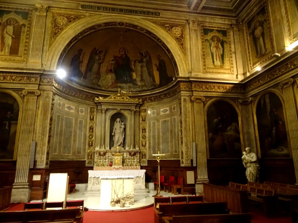 Statue de la Sainte Vierge, Notre-Dame de Toutes Grâces, é… 