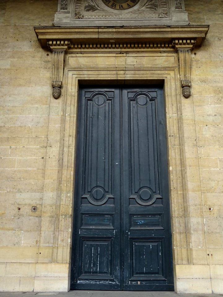 Porte de l'église Saint-Philippe du Roule, 154 rue du Faub… 