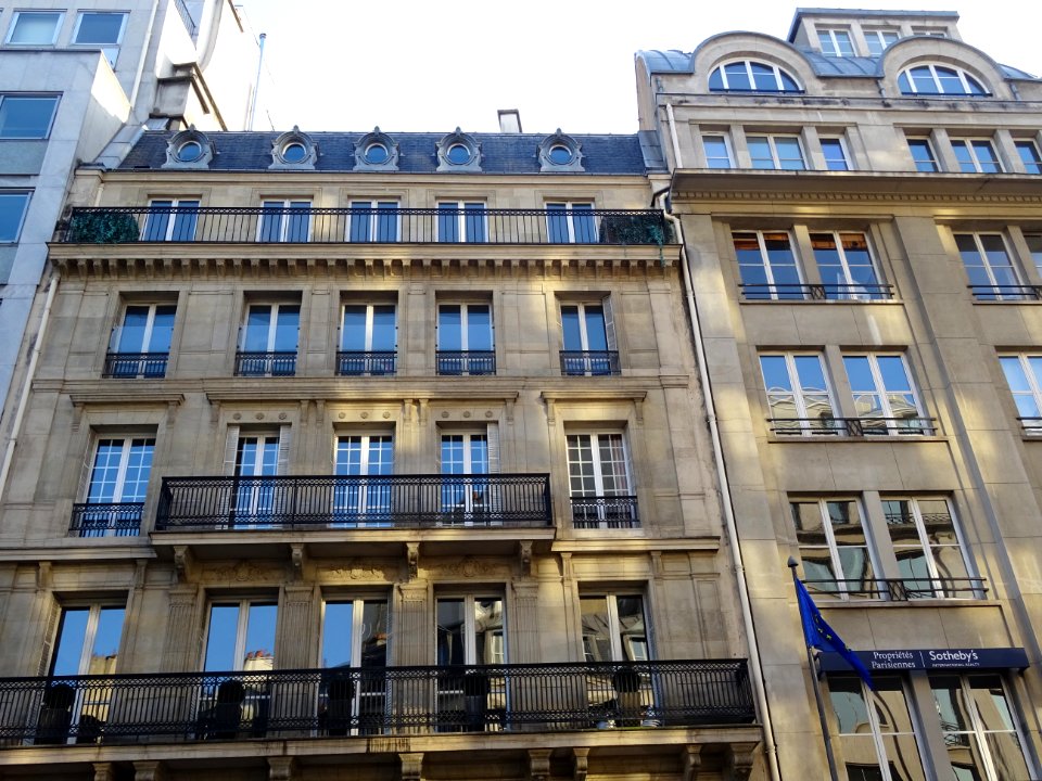 Immeuble au 93 rue du Faubourg-Saint-Honoré, 8e arr., Pari… 