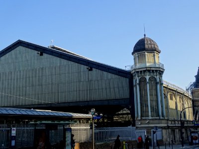 Gare Saint Lazare, depuis la rue de Rome, 8e arr., Paris 