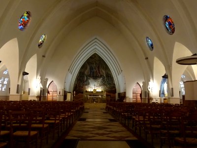 Nef, église Saint-Antoine-de-Padoue, 52 boulevard Lefebvre… 