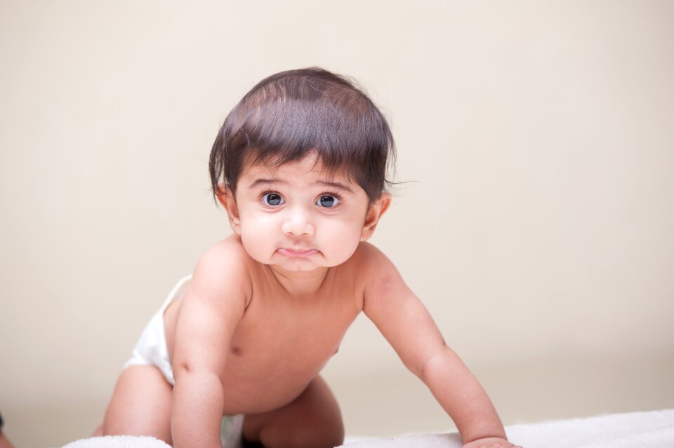 Child portrait funny