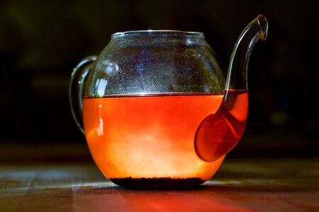 Light glass orange