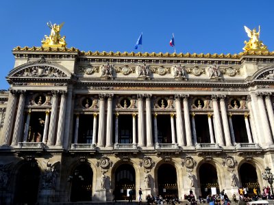 Façade sud de l'Opéra Garnier, Place de l'Opéra, 9e arr., … 