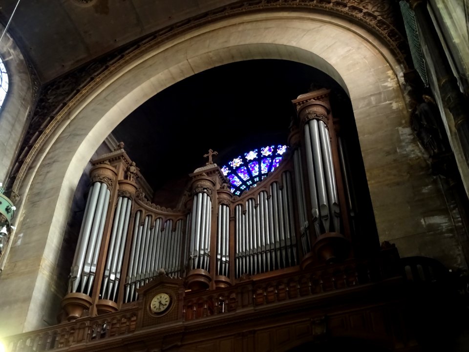 L'orgue de tribune, église Saint Augustin, place Saint Aug… 