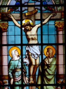Vitrail, église Saint-Philippe-du-Roule, 154 rue du Faubou… 