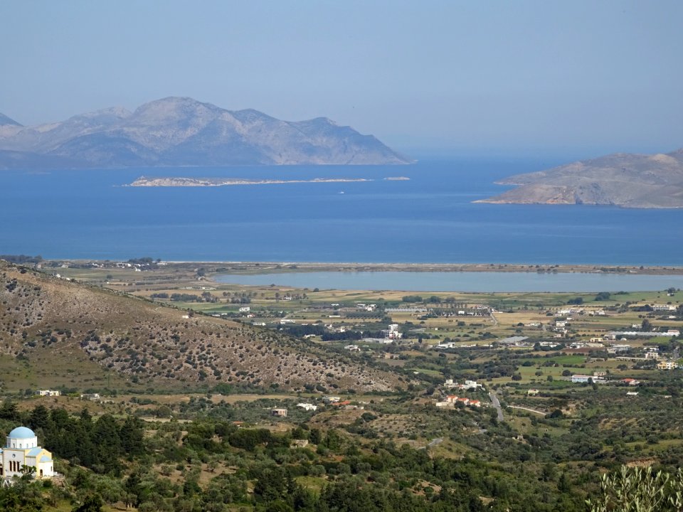 Aliki Tigaki, lac salé, île de Kos 