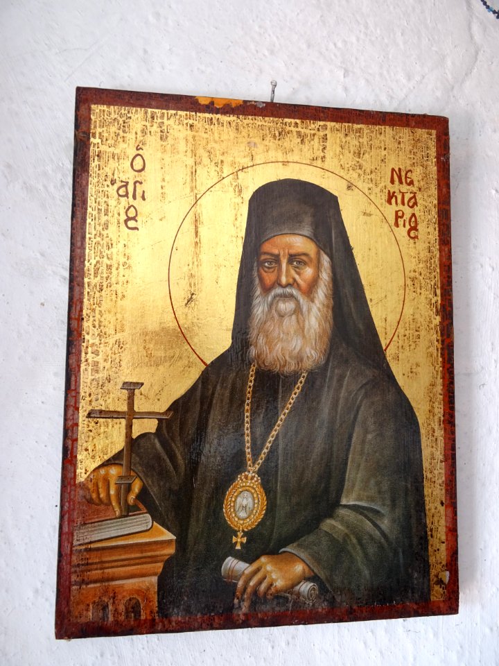 Icone dans la chapelle Christos Dikaios (Christ le Juste) … 