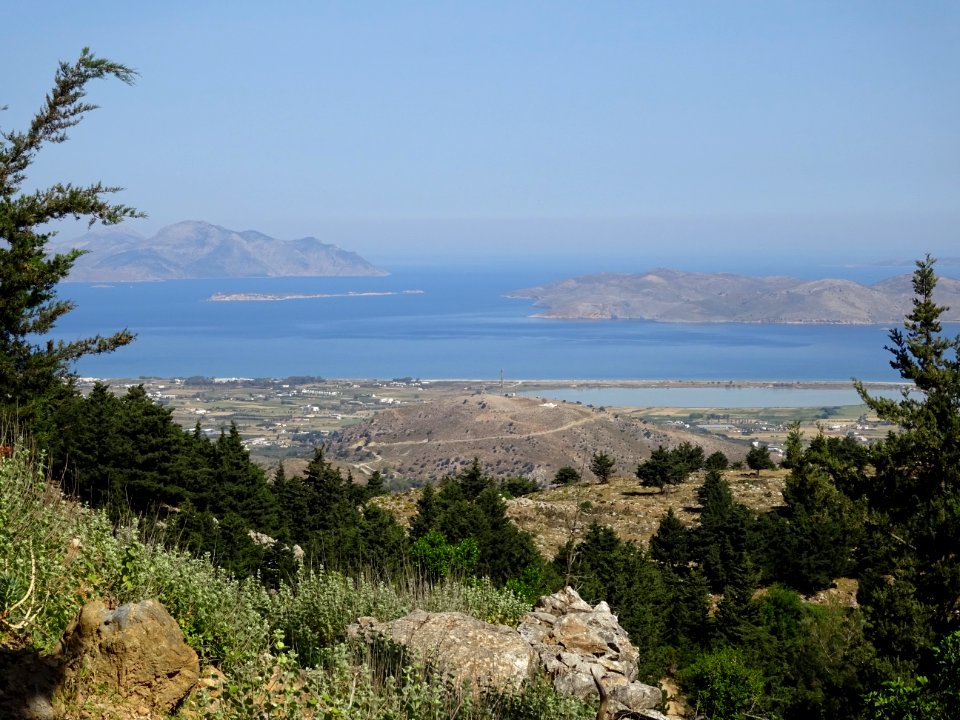 Aliki Tigaki, lac salé, île de Kos 