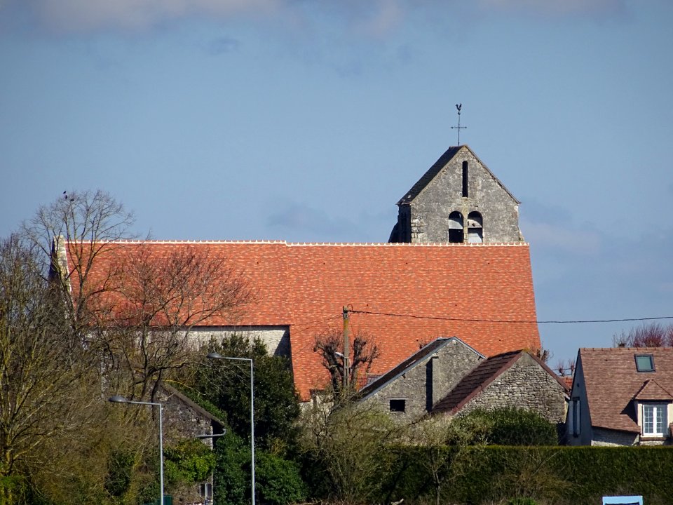 Eglise de Coudray, commune Le Malesherbois, Loiret 