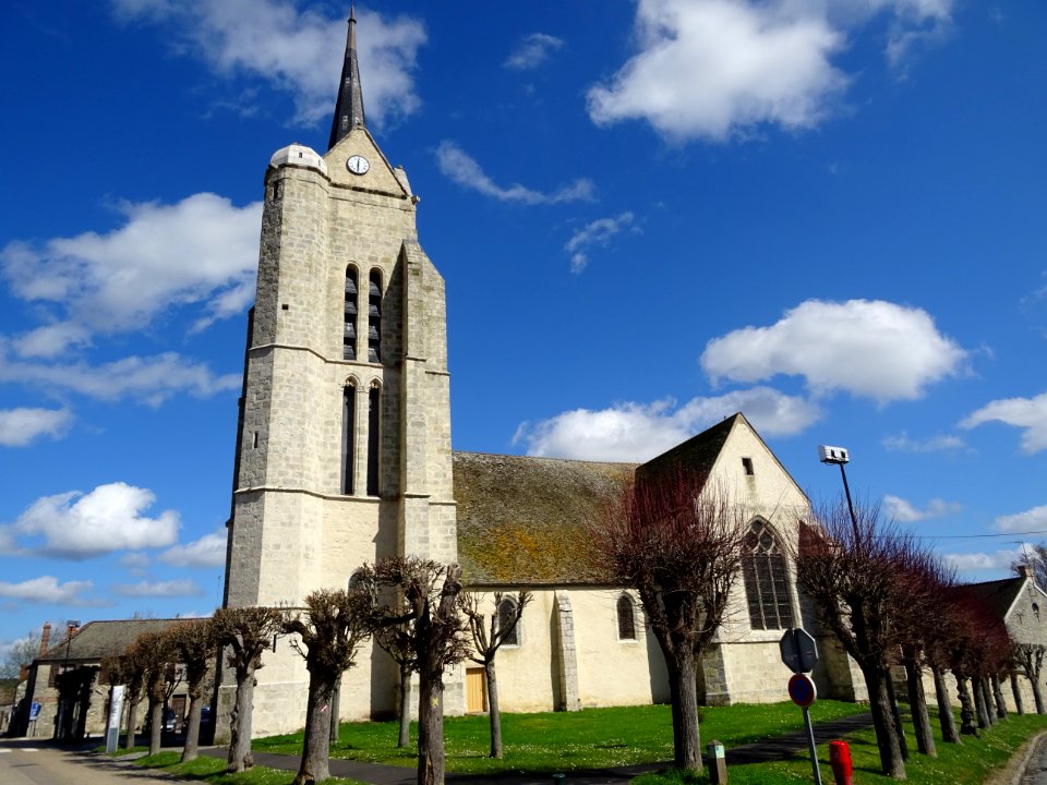 Eglise Saint-Denis, Moigny-sur-Ecole, Essonne 