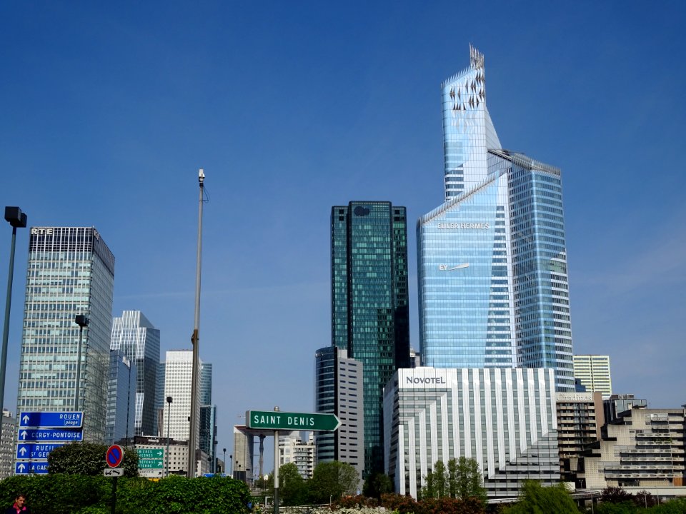 Les immeubles du quartier de la Défense 