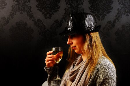 Wine drink mysterious