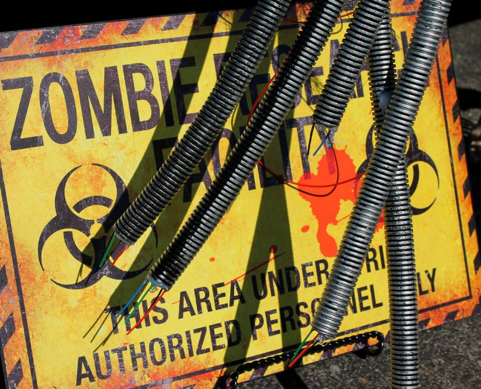 Authorized personnel only halloween halloween background