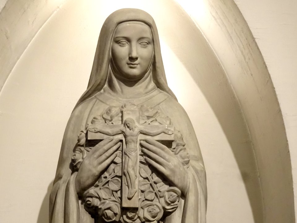 Sculpture, église Saint-Antoine-de-Padoue, 52 boulevard Le… 