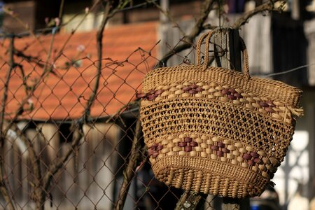 Vintage retro brown