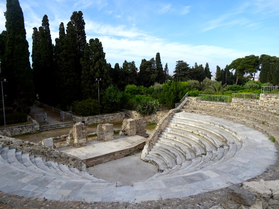 L' Odéon de Kos, est un théâtre musical de la période roma… 